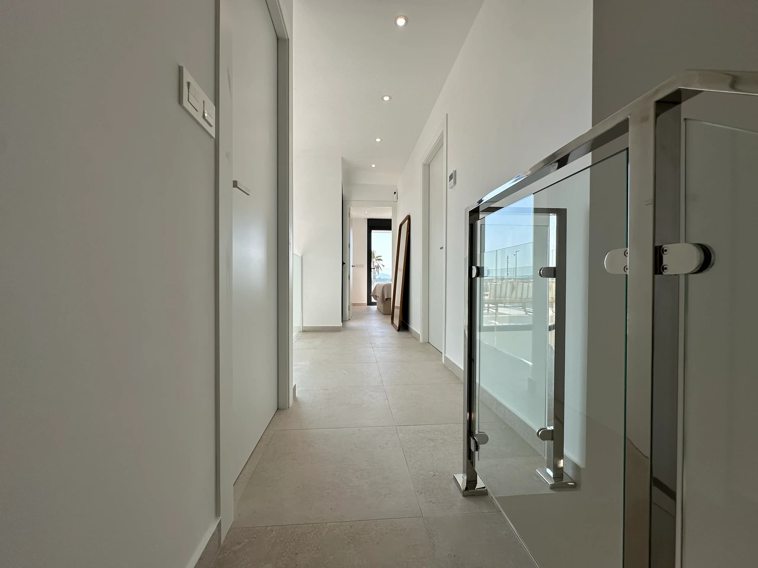 Villa Bella Sol — bathroom detail with shower and fittings